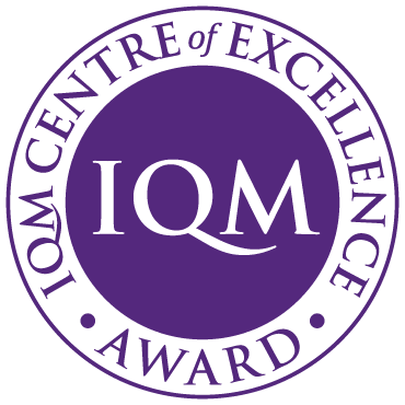 IQM Centre of Excellence Award logo